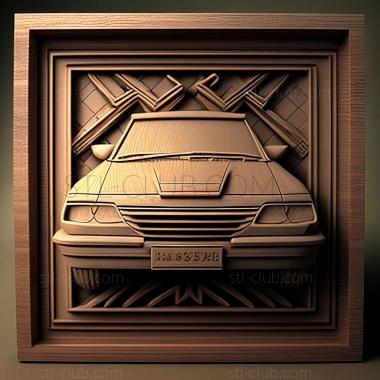 3D модель Peugeot 406 (STL)